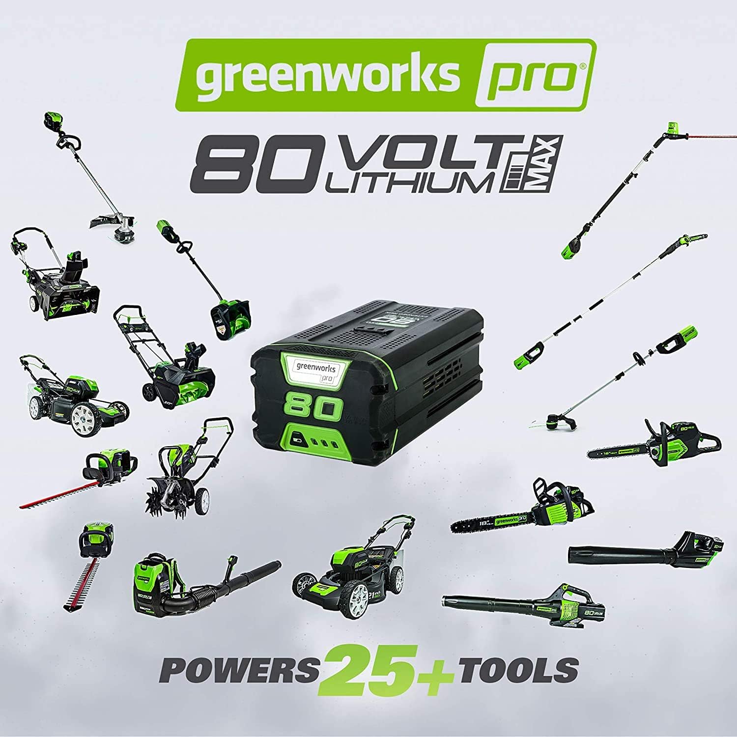 Greenworks Pro 80V 21-Inch 80V Push Lawn Mower, Tool Only