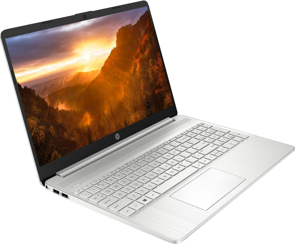 HP 15 Notebook Laptop, 15.6' Full HD Display, Intel Core i5-1135G7 Processor, 16GB DDR4 RAM, 512GB PCIe SSD, USB Type-C, Webcam, Wi-Fi, Windows 11 Home, Silver