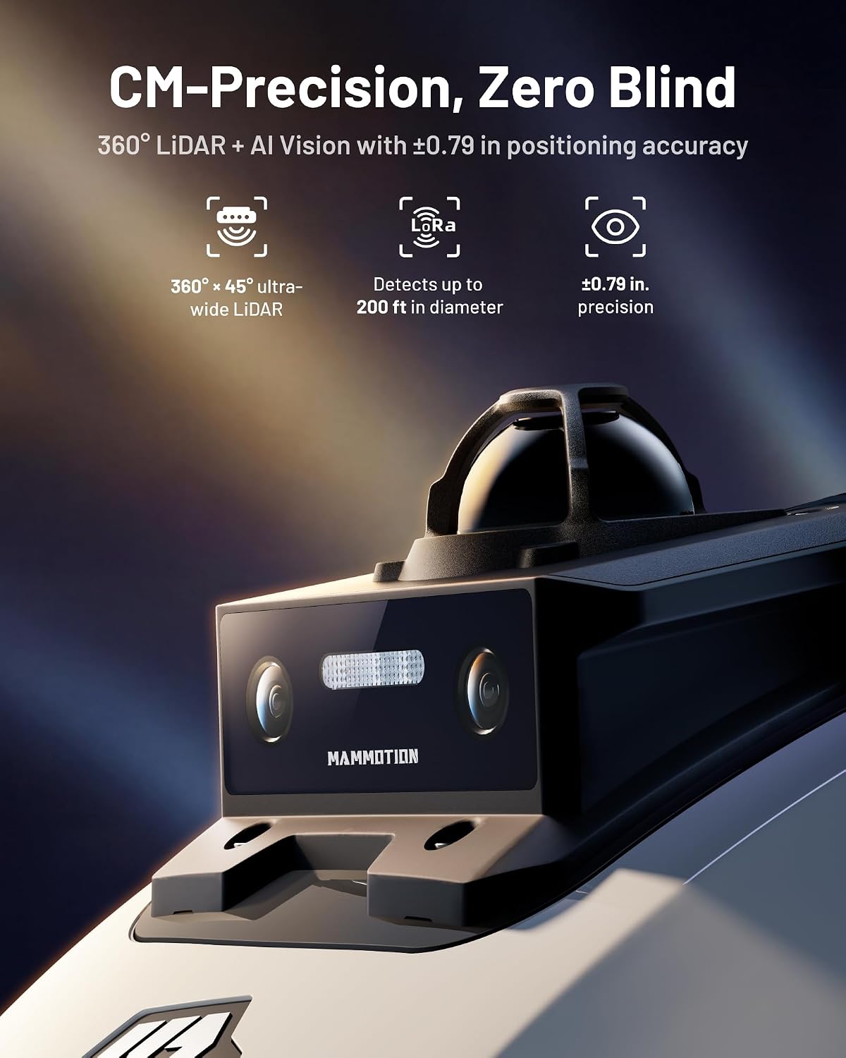 (2026 Upgrade) Mammotion YUKA mini 2 1000H Robotic Lawn Mower, for 0.25 Acre, 360° LiDAR + AI Vision, 45% Slope, DropMow, Smart Battery Management,Cutting Heights 2.0'-3.5'