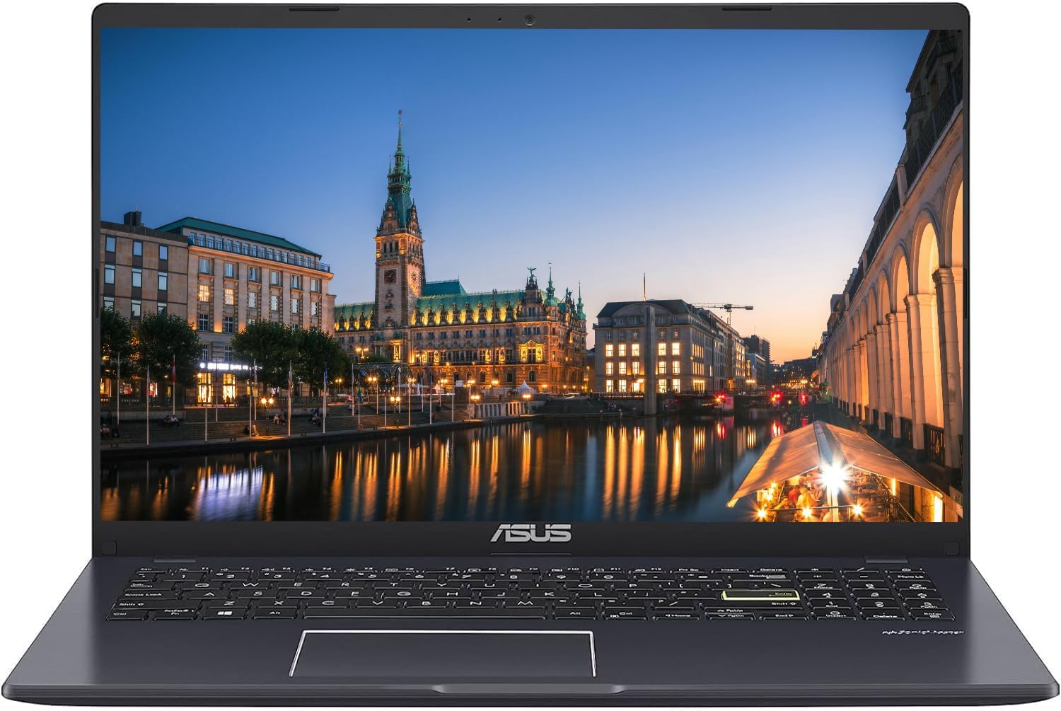 ASUS 15.5' FHD Anti-Glare Laptop, Intel Celeron N Processor Up to 2.79GHz, 4GB DDR4, 256GB Storage, Bluetooth, Backlit Keyboard, Webcam, Windows 11 Home, Dark Blue, Renewed