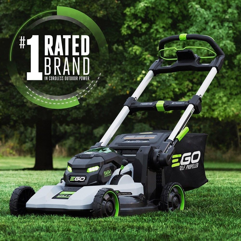 EGO Power+ Electric Lawn Mower, Self-Propelled Cordless with 22' Super Composite Deck, Tool Only, Battery and Charger Not Included - LM2240SP