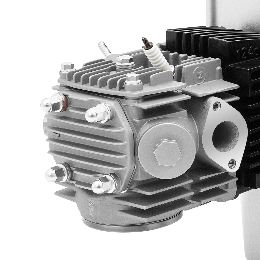 125CC 4 Stroke Engine Motor for ATVs, Single Cylinder Air Cooling Engine Motor Kit, Electric Start Lawn Mower Accessories Engine (Forward-Neutral-Reverse Transmission)