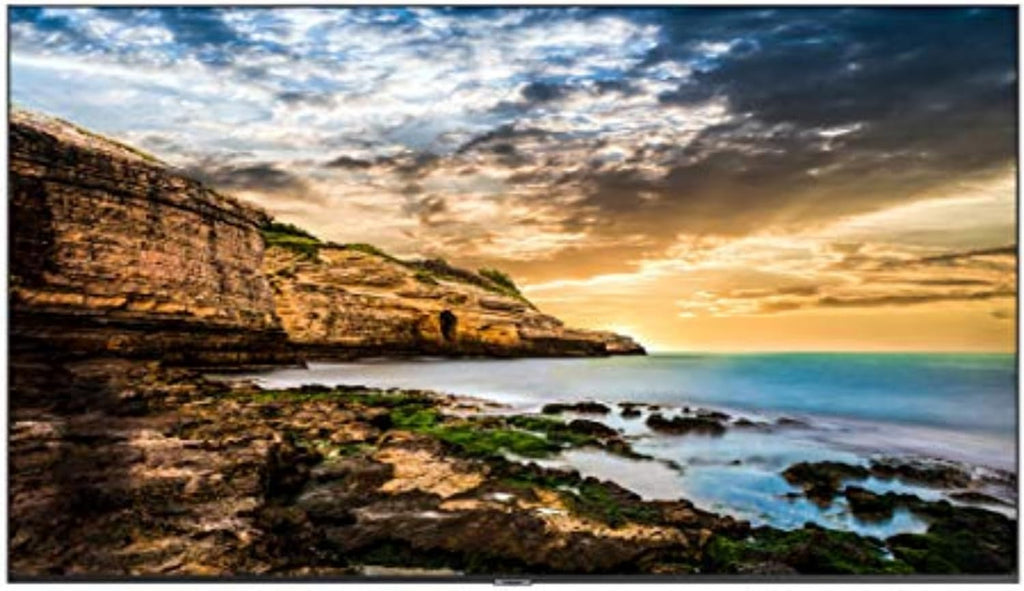 SAMSUNG Business QE65T 65-inch 4K UHD 3840x2160 LED Commercial Signage Display, HDMI, USB, Speakers, 3-Yr Wrnty, 16/7 Operation, 300 nit (LH65QETEPGCXGO), Black