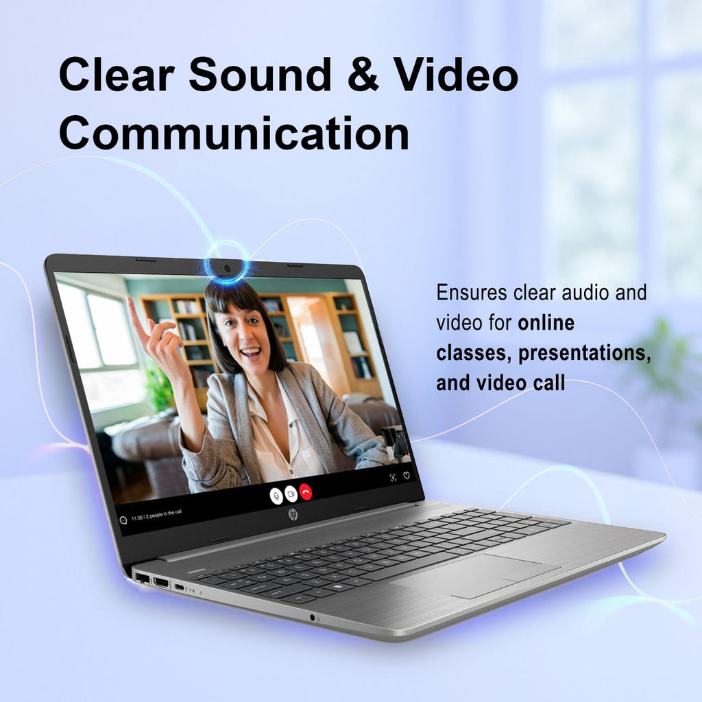 HP Pavilion Laptop | Intel Processor | 8GB DDR4 RAM | 256GB PCIe SSD | 15.6' FHD 1080p Display | Windows 11 Pro | Wi-Fi 6 & Ethernet | Full-Size Keyboard | All-Day Performance for Work & Study