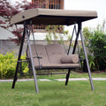 Outdoor Garden Hanging Double Rocking Chair Swing for Balcony Backyard Porch Hammock ()