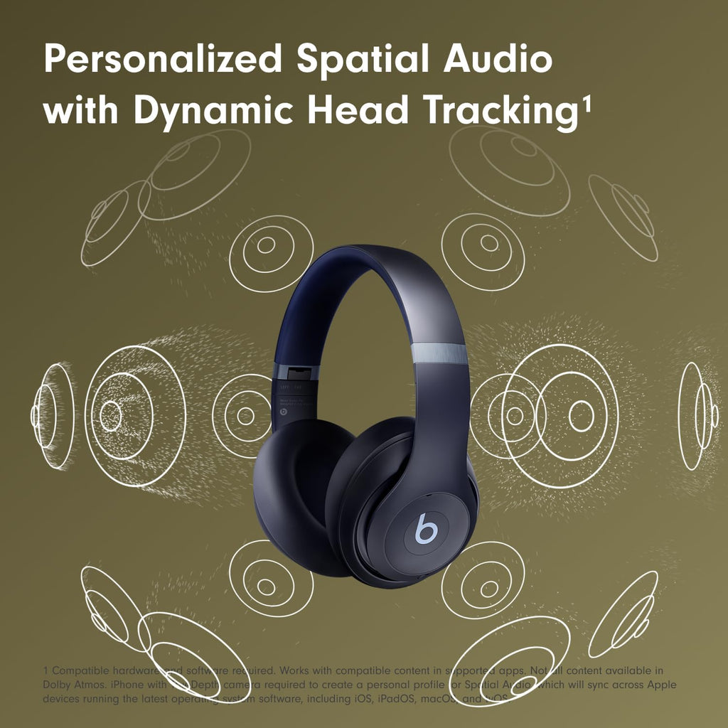 Beats Studio Pro (Renewed Premium) Wireless Bluetooth Noise Cancelling Headphones - Navy
