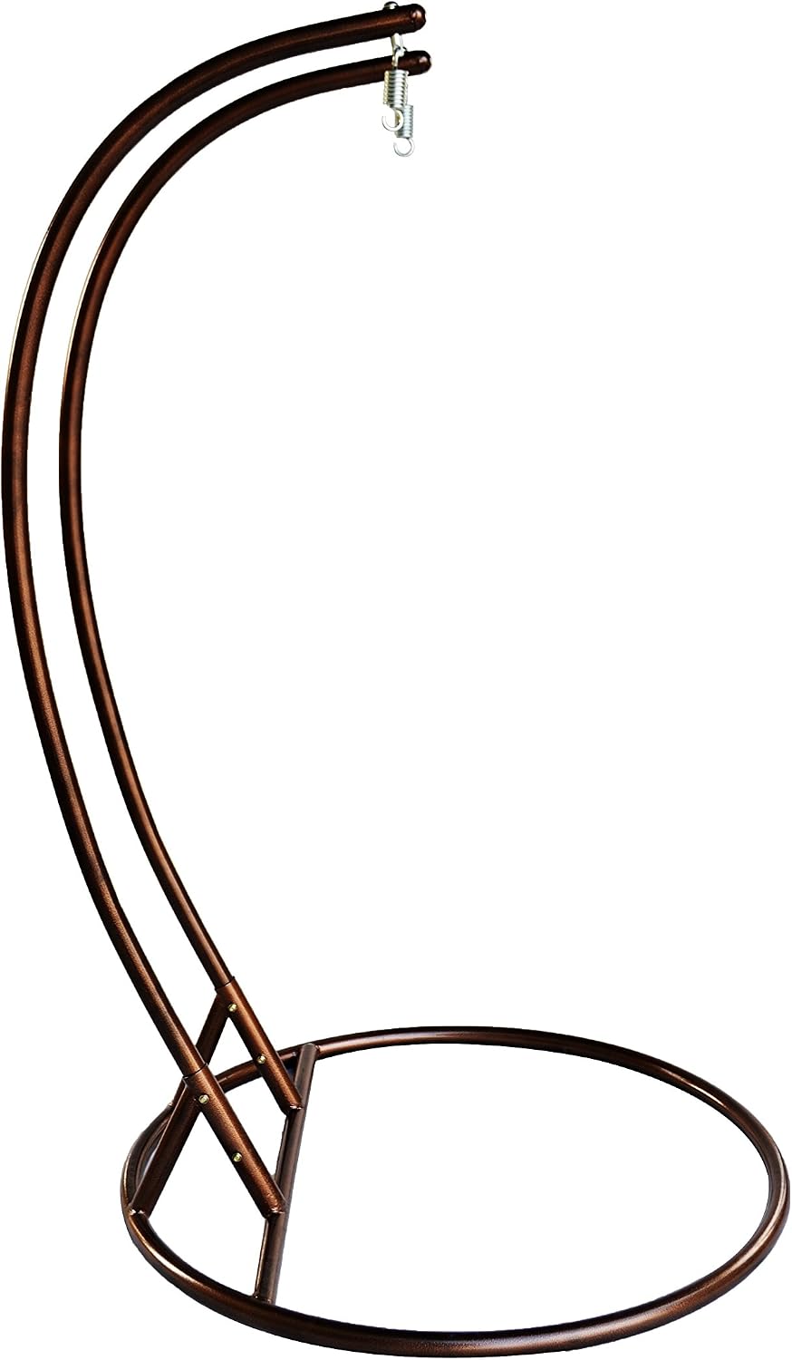 Luxury Comfort 2 Person Outdoor, Patio, Hanging Wicker Swing Chair (X Large, Latte Wicker with Latte Cushion)