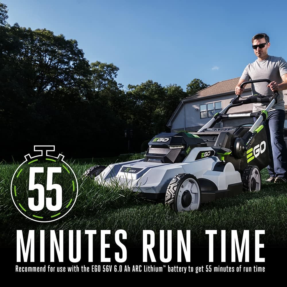 EGO POWER+ Electric Lawn Mower, Cordless Push, 21' Deck, Battery and Charger Not Included - LM2110