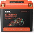 EBL Lithium YTX20L-BS, 360CCA Lithium LiFePO4 Motorcycle Battery, 12V 12Ah ATV, UTV, Jet Ski, 4 Wheeler, Quad, Riding Lawn Mower, Tractor, Scooter, PWC, Seadoo, Polaris and Generator Battery