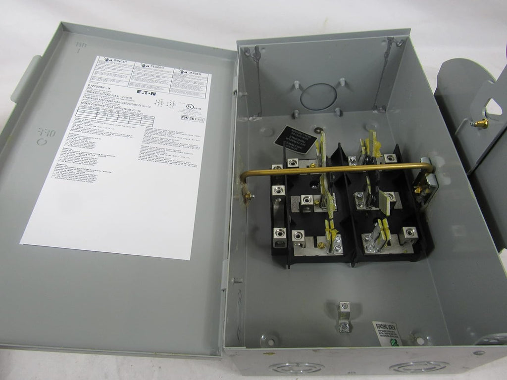 Eaton 100 Amp 120/240-Volt 24,000-Watt Non-Fused General-Duty Double-Throw Safety Switch