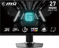 msi G272QPF E2 27-inch 2560 x 1440 (QHD) Computer Monitor, 180Hz, Adaptive Sync, HDMI, DisplayPort, VESA Mountable, Tilt, Height Adjustable, Speaker, 1ms, Black
