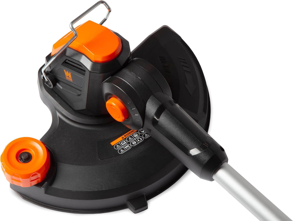 WEN 20V Max Cordless 19-Inch Lawn Mower, String Trimmer, and Leaf Blower Combo Kit with Two 5Ah Batteries and Dual Port Charger (20VK3TBM)