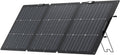 EF ECOFLOW 160 Watt Portable Solar Panel for Power Station, Foldable Solar Charger with Adjustable Kickstand, Waterproof IP68 for Outdoor Camping RV Off Grid System