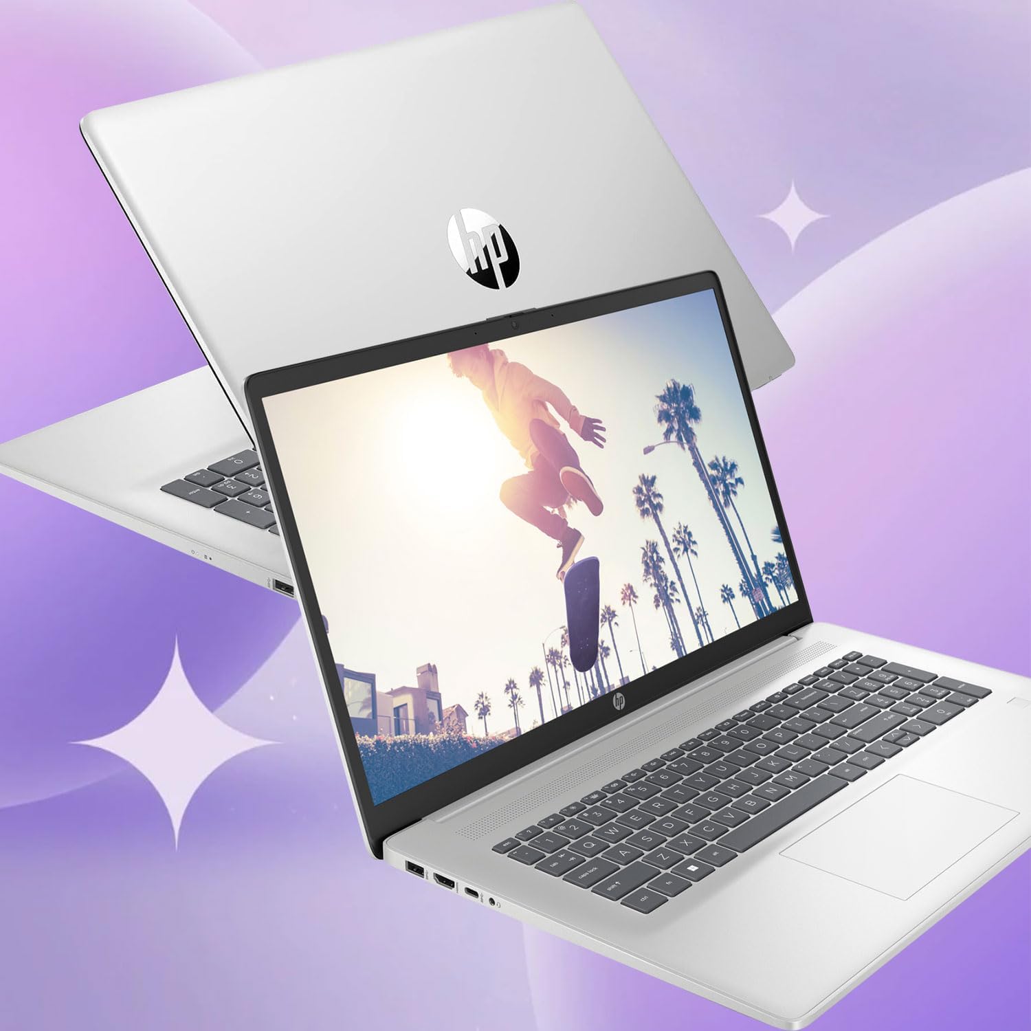 HP Essential Business Laptop, 17.3' FHD Display, Intel Core i5-1334U, 32GB RAM, 1TB PCIe M.2 SSD, Wi-Fi 6, Webcam, Backlit Keyboard, Windows 11 Pro, Silver