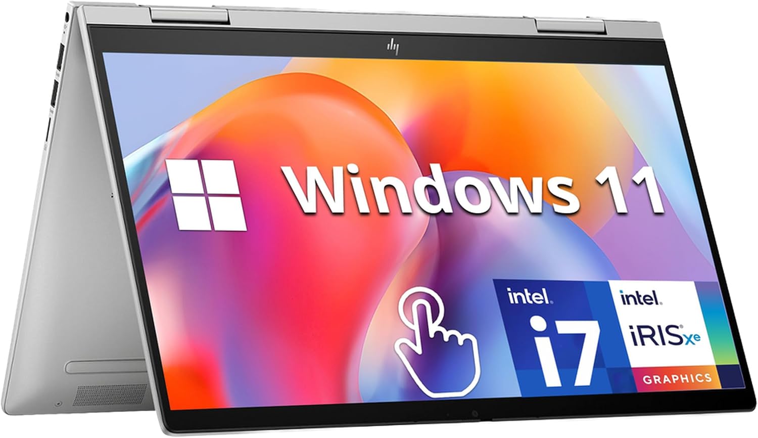 HP Envy x360 2-in-1 14' FHD Touchscreen Laptop, Intel i7-1355U, 16GB RAM, 1TB SSD, Backlit Keyboard, 5MP Camera, Fingerprint Reader, Wi-Fi 6E, Win 11, Silver