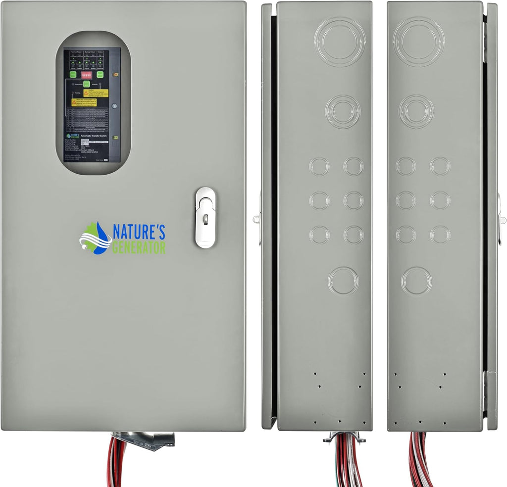 Nature's Generator Pre-Wired Automatic Transfer Switch 120V/240V 50A 12 Circuits