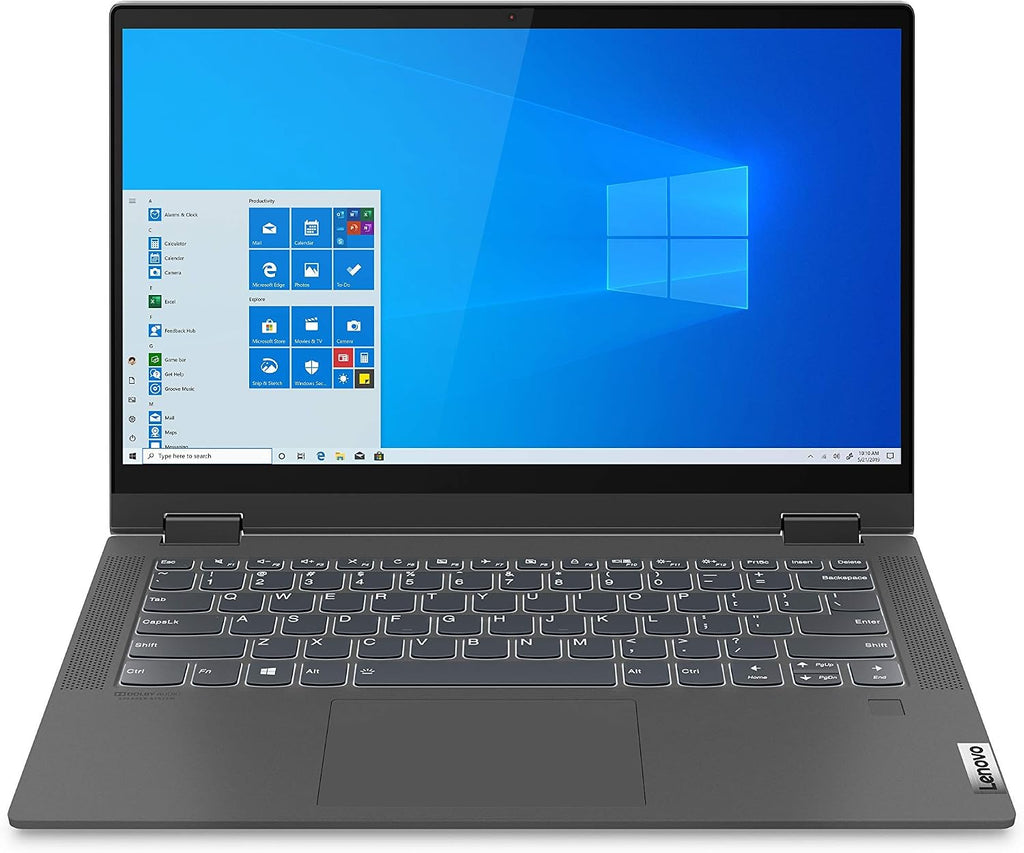 Lenovo Flex 5 14' FHD IPS Touchscreen Premium 2-in-1 Laptop, AMD 4th Gen Ryzen 5 4500U, 16GB RAM, 256GB PCIe SSD, Backlit Keyboard, Fingerprint Reader, Digital Pen Included, Windows 10