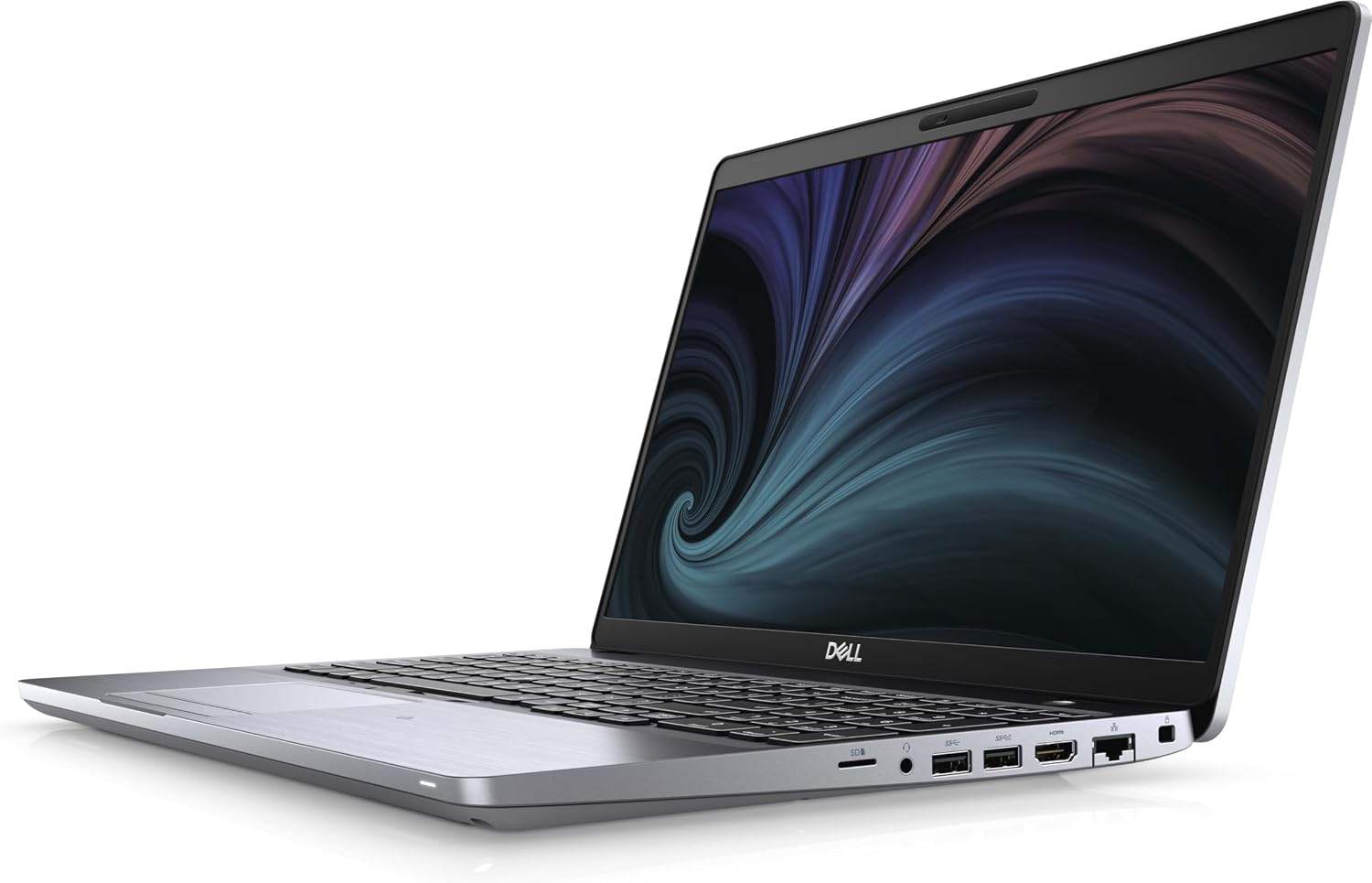 Dell Latitude 5510 Laptop FHD Touchscreen, Intel Core i5-10310U 10th Gen Processor, 32GB Ram, 2TB SSD, Webcam, Type C, HDMI Windows 11 Pro, Silver (Renewed)