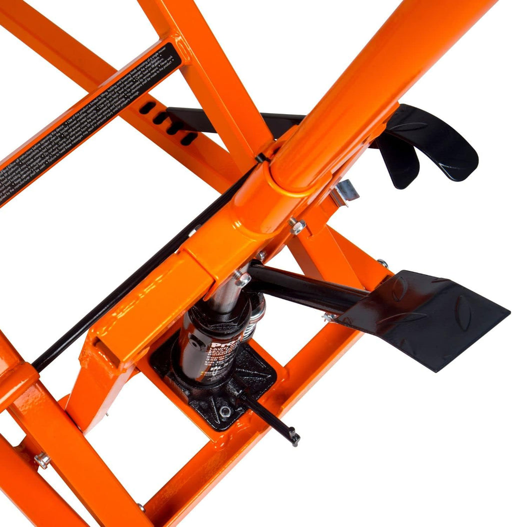 Pro-Lift Lawn Mower Lift Jack - 350 Lbs Capacity for Tractors and Zero Turn Lawn Mowers