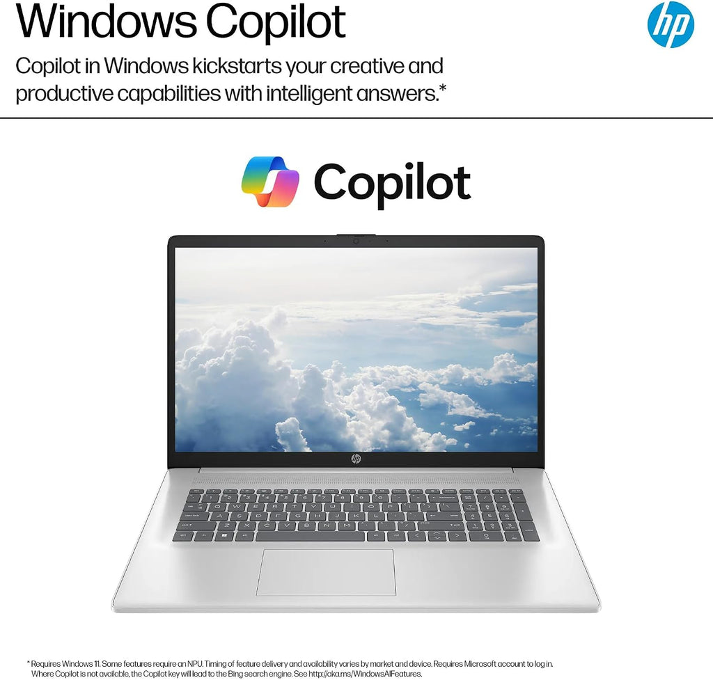 HP 17.3' FHD Business & Student Laptop Computer, 64GB RAM 2.5TB Storage (2TB SSD+512GB Docking Station Set), 6-Cores AMD Ryzen 5, Windows 11, PLUSERA Earphones, Silve