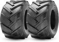 HALBERD Set of 2 24x12.00-12 Lawn Mower Tires 4PR Super Lug Tractor Tires Great Traction for Garden Tractors Riding Mower Excavators