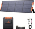 200W Portable Solar Panel for Power Station,23.5% Efficiency Mono Foldable Solar Charger with Solar Angle Guide for Jackery/Bluetti/EcoFlow/Anker,IP67 Waterproof for Camping RV Off-Grid Backup