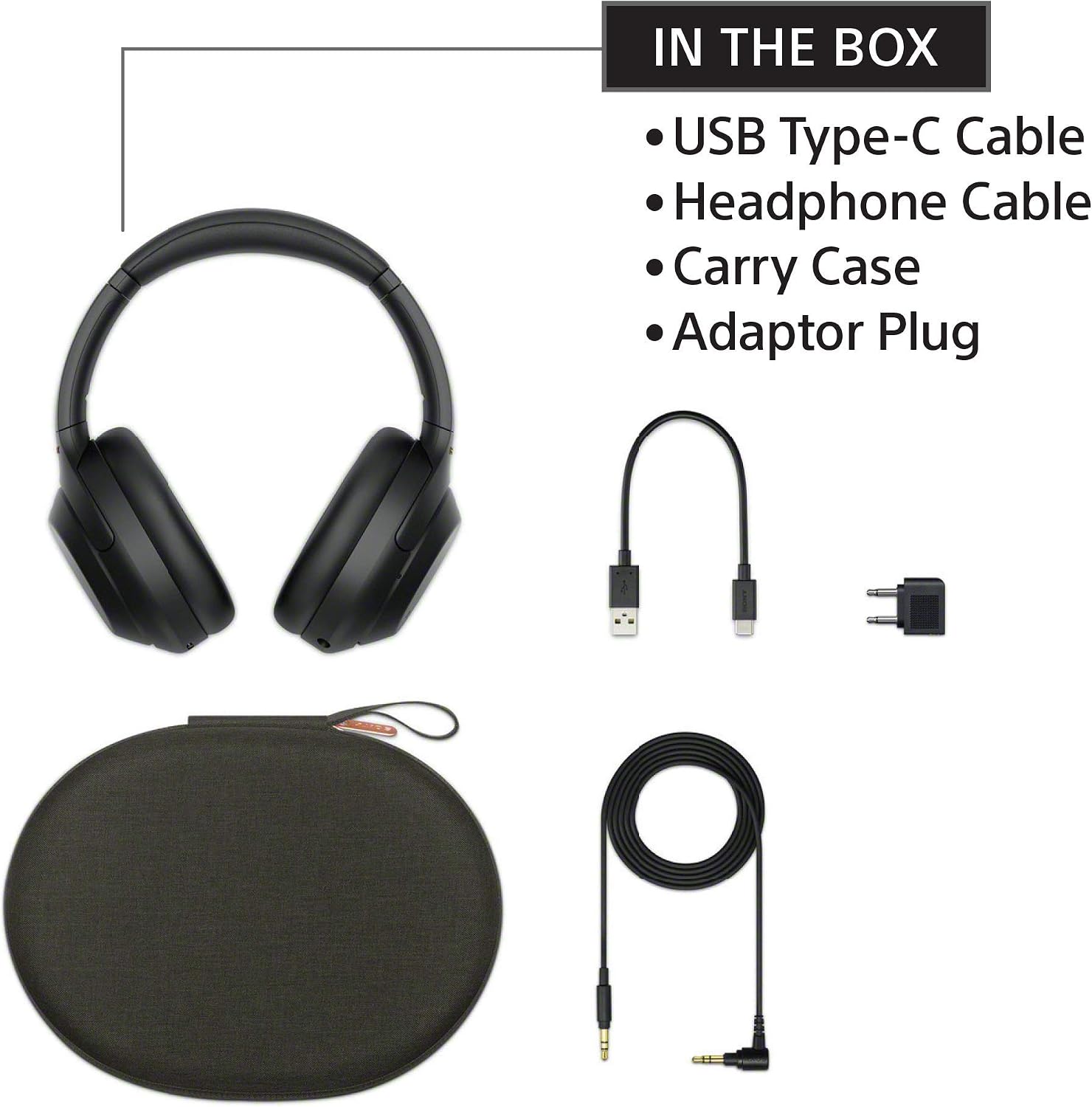 Sony WH-1000XM4 Wireless Noise Canceling Overhead Headphones - Black (Renewed)