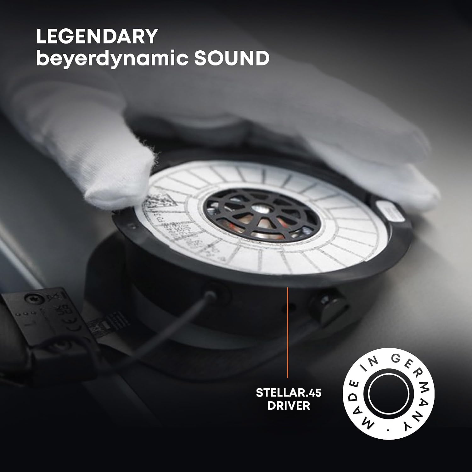 beyerdynamic AVENTHO 300 Wireless Bluetooth Headphones, Over Ear, Active Noise Cancelling, USB-C Charging, 50 Hours Playtime, Ultra Comfortable, Dolby Atmos and Head Tracking, Black
