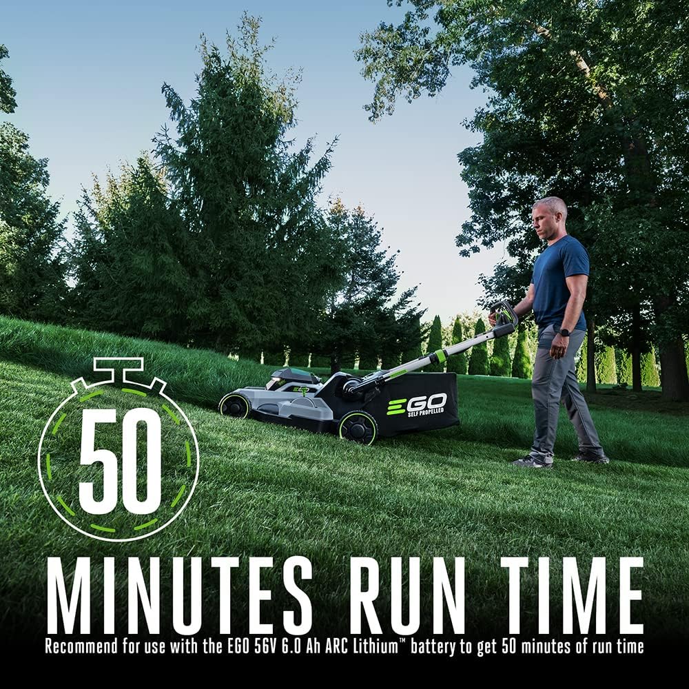 EGO POWER+ Electric Lawn Mower, Self-Propelled Cordless, 21' Deck, Battery and Charger Not Included - LM2110SP