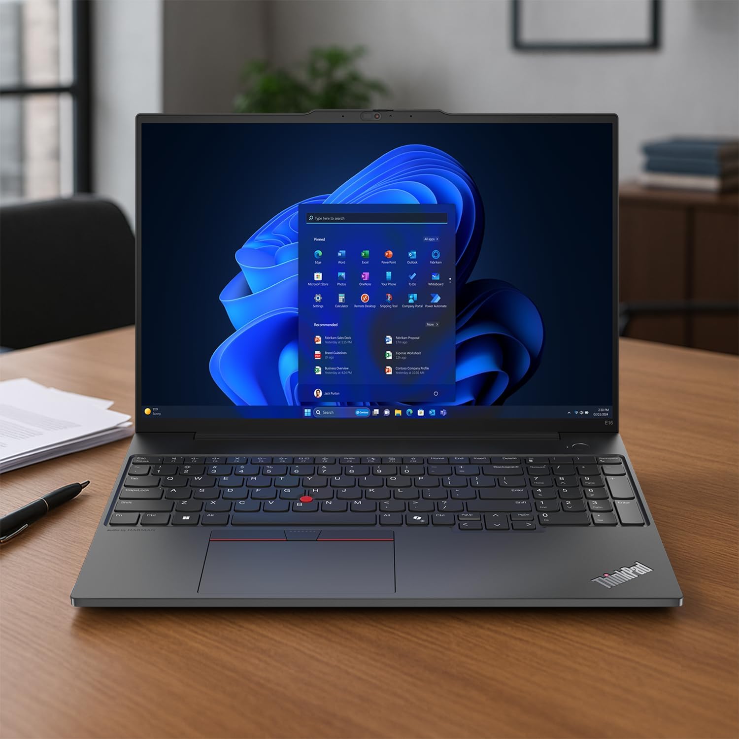 Lenovo ThinkPad E16 Gen 2 Business Laptop, 16' FHD+, AMD Ryzen 7 7735U, 64GB DDR5 RAM, 2TB SSD, Fingerprint, Backlit Keyboard, HDMI, Wi-Fi 6, Windows 11 Pro, Black, w/Bundle