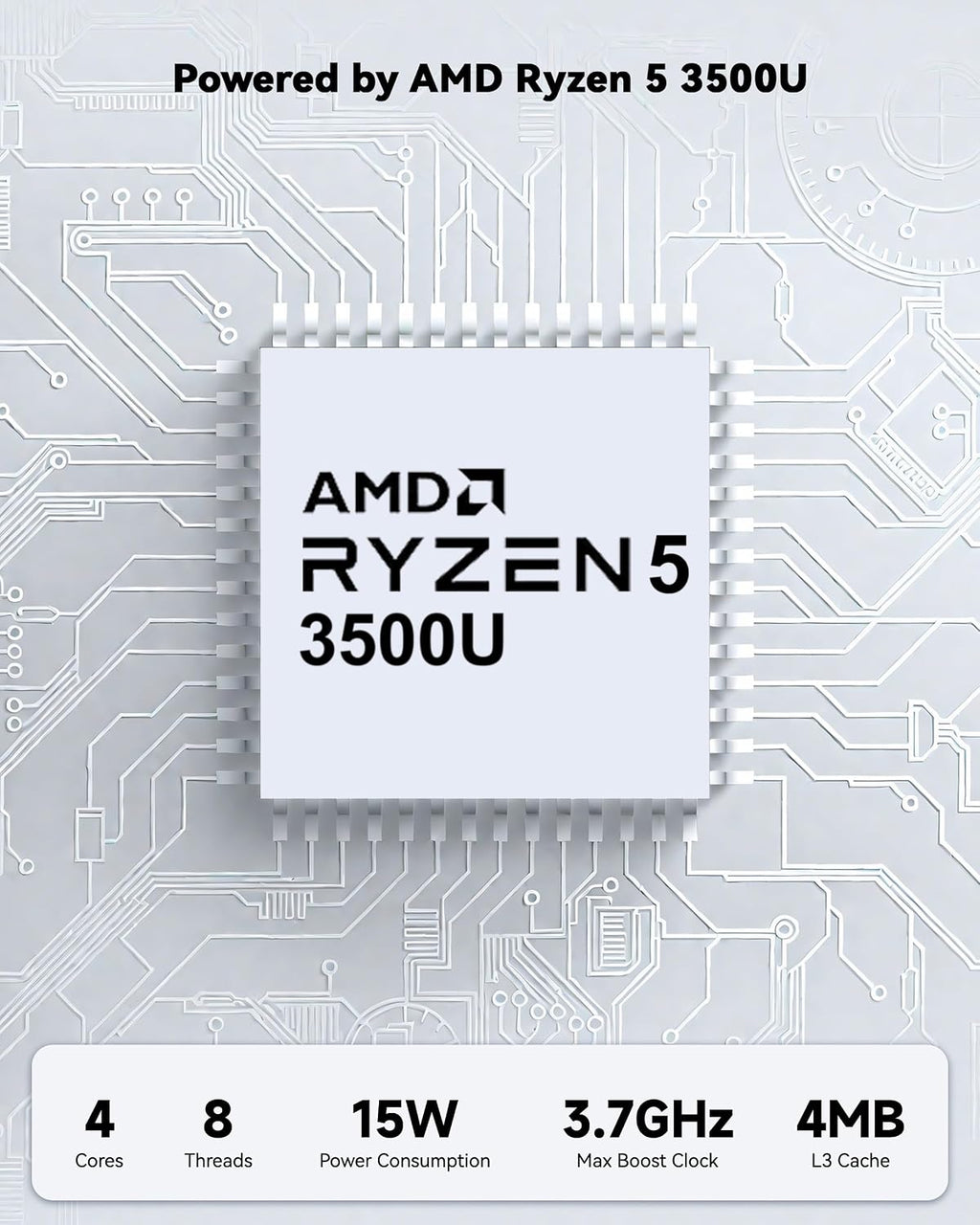 15.6'' IPS FHD-Laptop, 8GB RAM 256GB SSD AMD Ryzen 5(Beat i5-1135G7, 4 Cores Up to 3.7GHz) Student Computer with 65W Type-C, 2 Years Warranty, Fingerprint, Backlit Keyboard, BT5.2, Numpad, Rose Gold