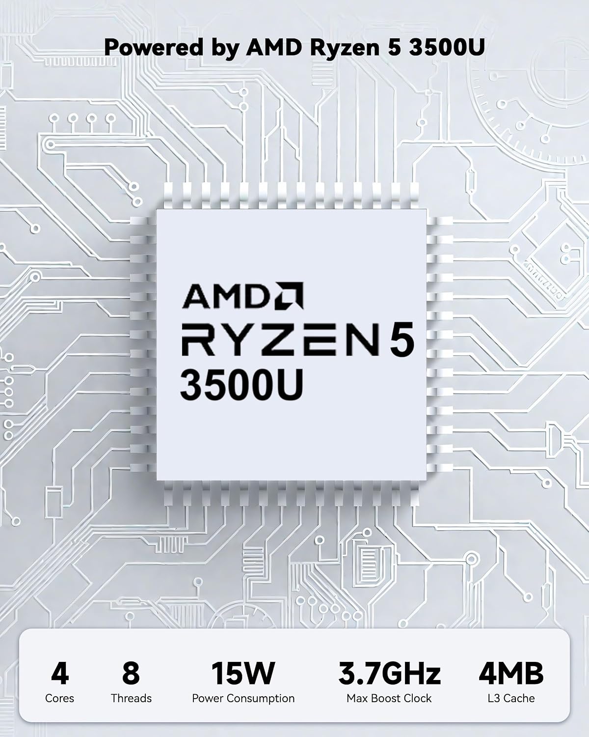 15.6'' IPS FHD-Laptop, 8GB RAM 256GB SSD AMD Ryzen 5(Beat i5-1135G7, 4 Cores Up to 3.7GHz) Student Computer with 65W Type-C, 2 Years Warranty, Fingerprint, Backlit Keyboard, BT5.2, Numpad, Rose Gold