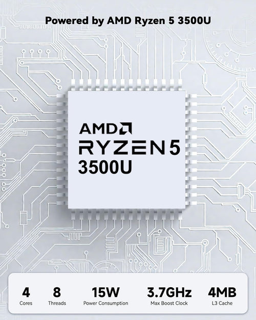 15.6'' IPS FHD-Laptop, 8GB RAM 256GB SSD AMD Ryzen 5(Beat i5-1135G7, 4 Cores Up to 3.7GHz) Student Computer with 65W Type-C, 2 Years Warranty, Fingerprint, Backlit Keyboard, BT5.2, Numpad, Rose Gold