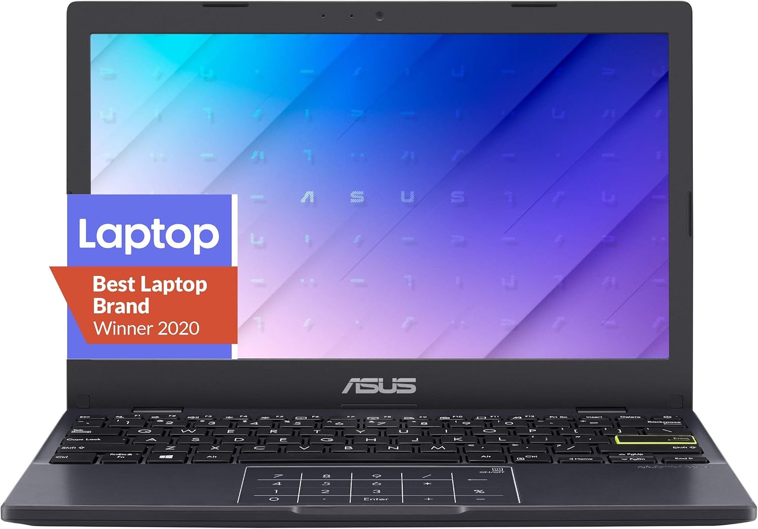 ASUS Notebook E210 11.6' Ultra Thin, Intel Celeron N4020 Processor, 4GB RAM, 64GB eMMC Storage, Windows 10 Home in S Mode with One Year of Office 365 Personal, E210MA-DB02,Star Black