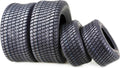 WANDA 4 Pack 16x6.5-8 & 24x12-12 Ride Lawn Mower Turf Tires 4 PR