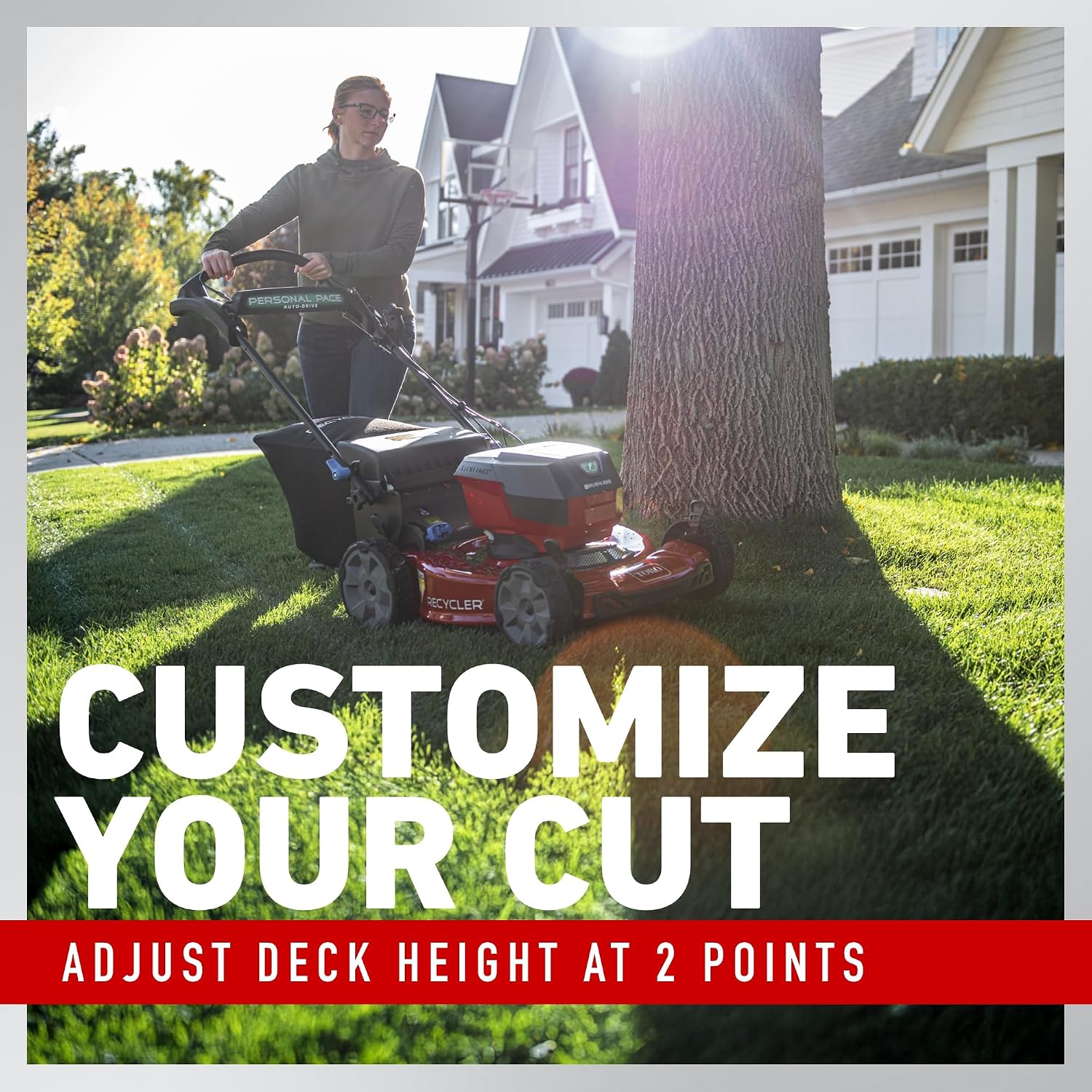 Toro 60V MAX* 22 in. Recycler® w/Personal Pace® Lawn Mower - Battery/Charger Not Included