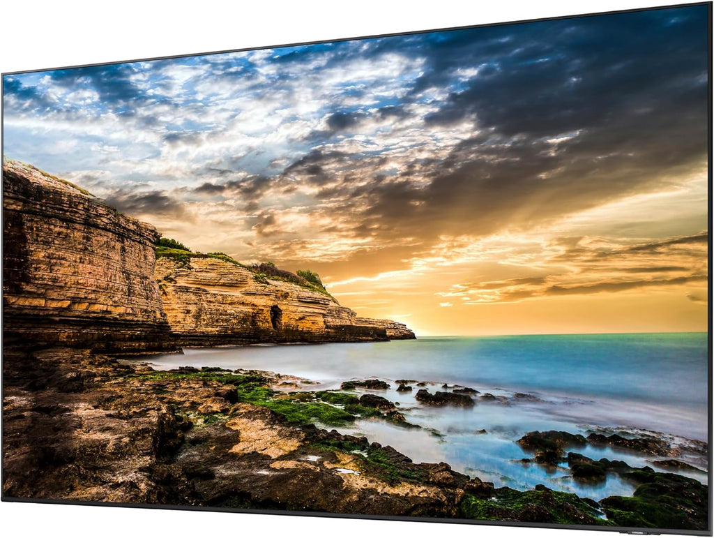 SAMSUNG 85' QET Series LFD Display with Integrated MagicInfo Lite Player, Crystal 4K Processor and UHD Resolution, 8ms Response Time, 300 nit, Home UI, Built-in Speakers, LH85QETELGCXGO