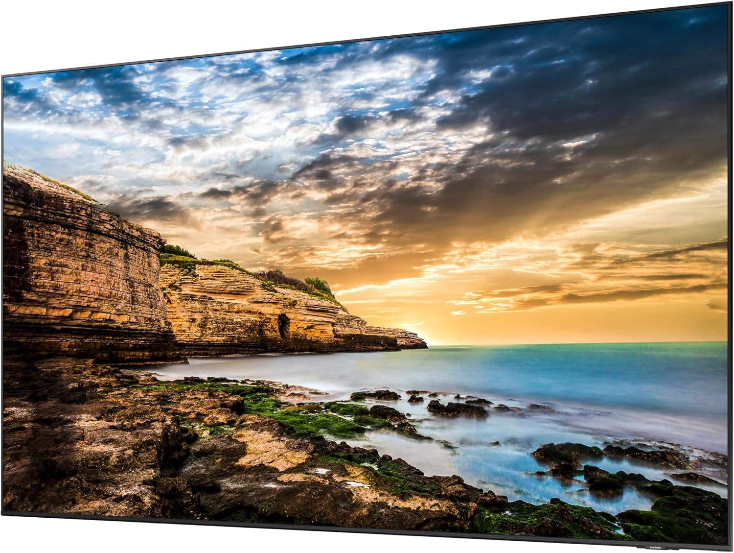SAMSUNG 85' QET Series LFD Display with Integrated MagicInfo Lite Player, Crystal 4K Processor and UHD Resolution, 8ms Response Time, 300 nit, Home UI, Built-in Speakers, LH85QETELGCXGO