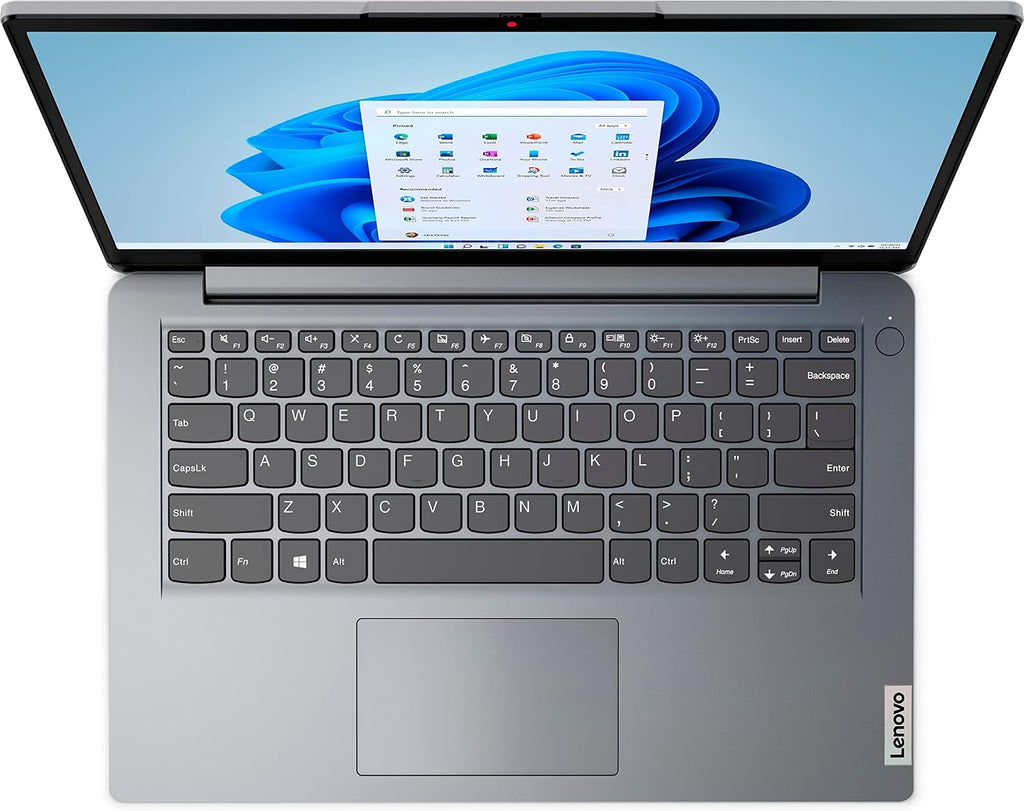 Lenovo Ideapad Laptop 2024 Premium, 14' HD Screen Thin Light, Intel Celeron N4020 (Upto 2.8GHZ), 4GB RAM, 256GB (128GB eMMC+ 128GB Card), WiFi, Webcam, 11+ Hours Battery, Window 11S+HubxcelAccessory