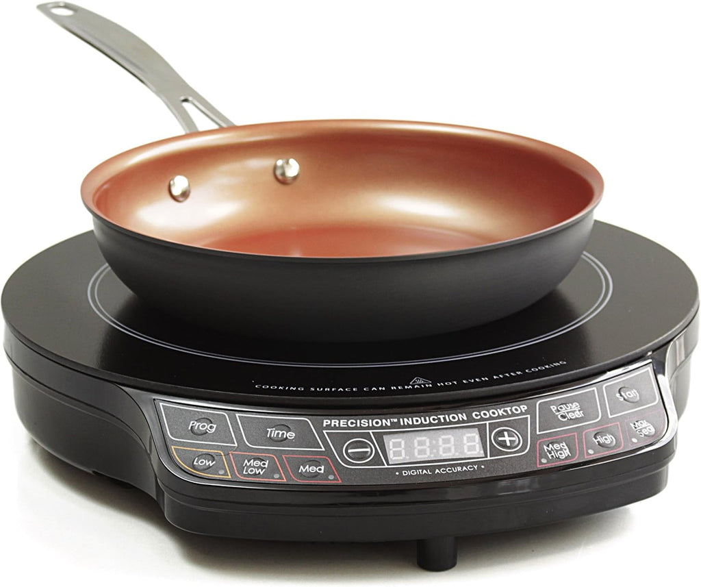 Enjoy this Special Deal with NuWave PIC GOLD 1500 Watts- Induction Cooktop With Healthy Ceramic 9' Fry Pan