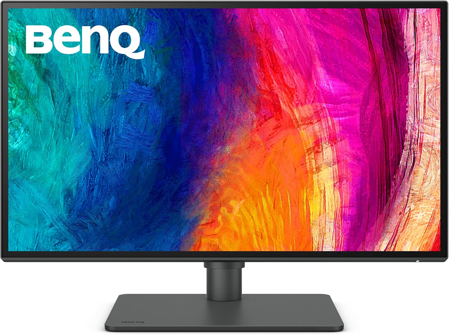 BenQ PD2506Q Mac-Ready AQCOLOR Monitor 25' QHD 1440p, 100% Rec.709 & sRGB,95% P3, IPS, DeltaE≤3, ICC Sync, Uniformity, AQCOLOR, Pantone, Ergonomic, DisplayPort, USB-C(65W), USB Hub, DaisyChain