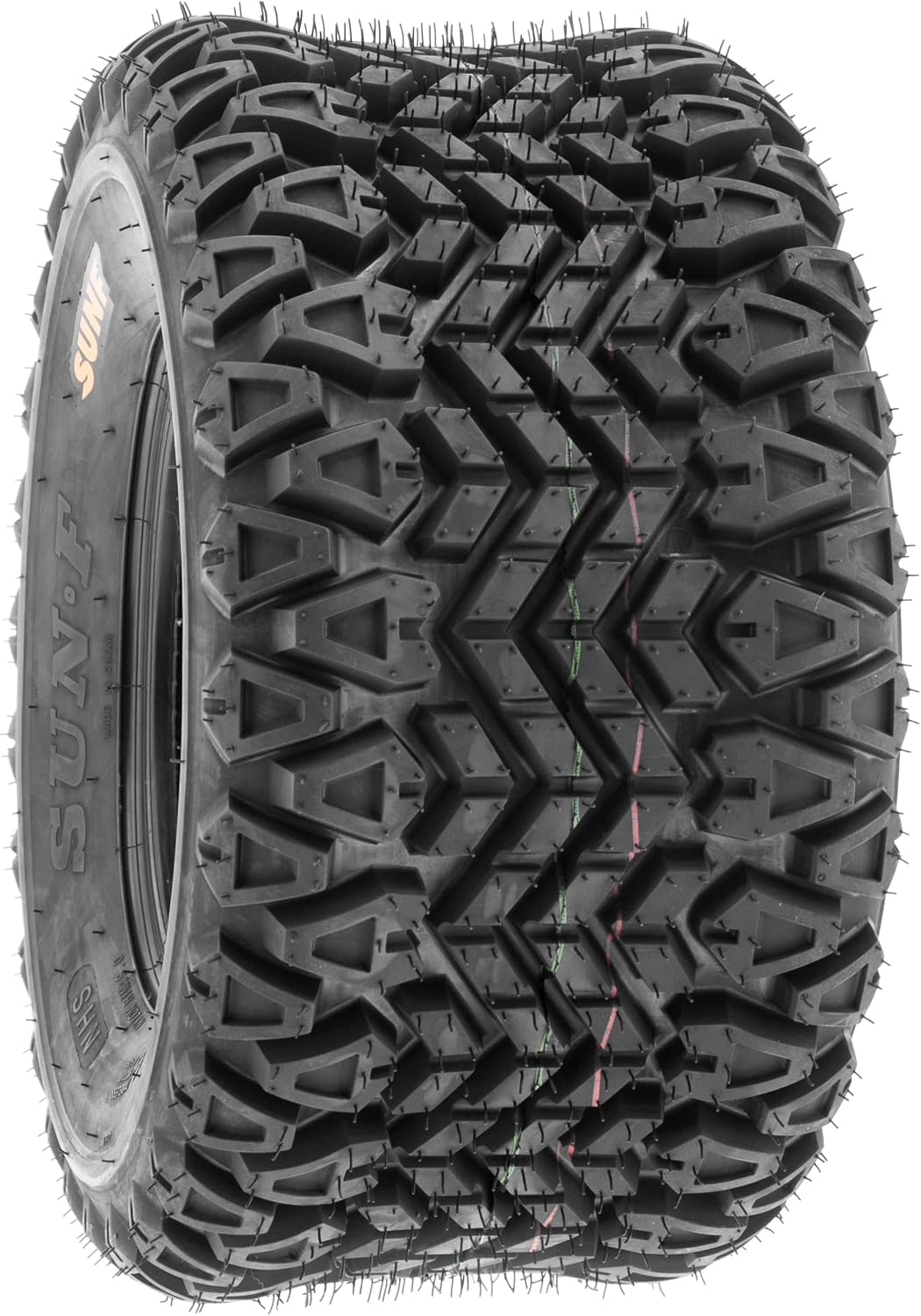 [Set of 2] SunF 23x11-10 23x11x10 ATV UTV Tires 4 Ply Golf Cart Lawn Mower Quad G003 [ Rim(s) NOT included ]