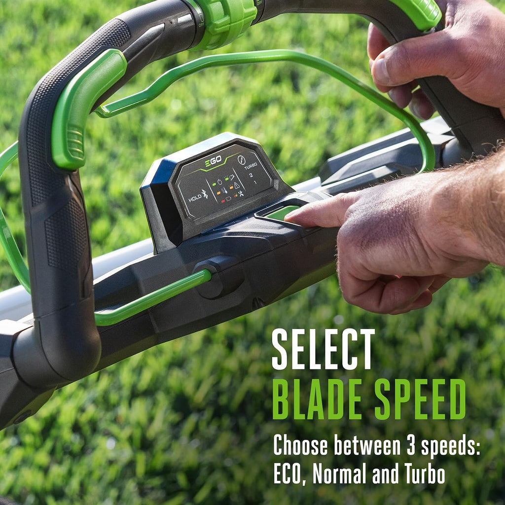 EGO POWER+ Electric Lawn Mower, Self-Propelled Cordless with 30' Super Composite Deck, Includes (2) 56V 6.0Ah Batteries and Dual Port Charger - LM3004SP-2