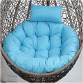 Indoor Outdoor Rocking Chair Cushion Soft Thick Comfortable Hanging Egg Hammock Chair Seat Pad Removable Thick Hanging Basket Chair Cushion Washable