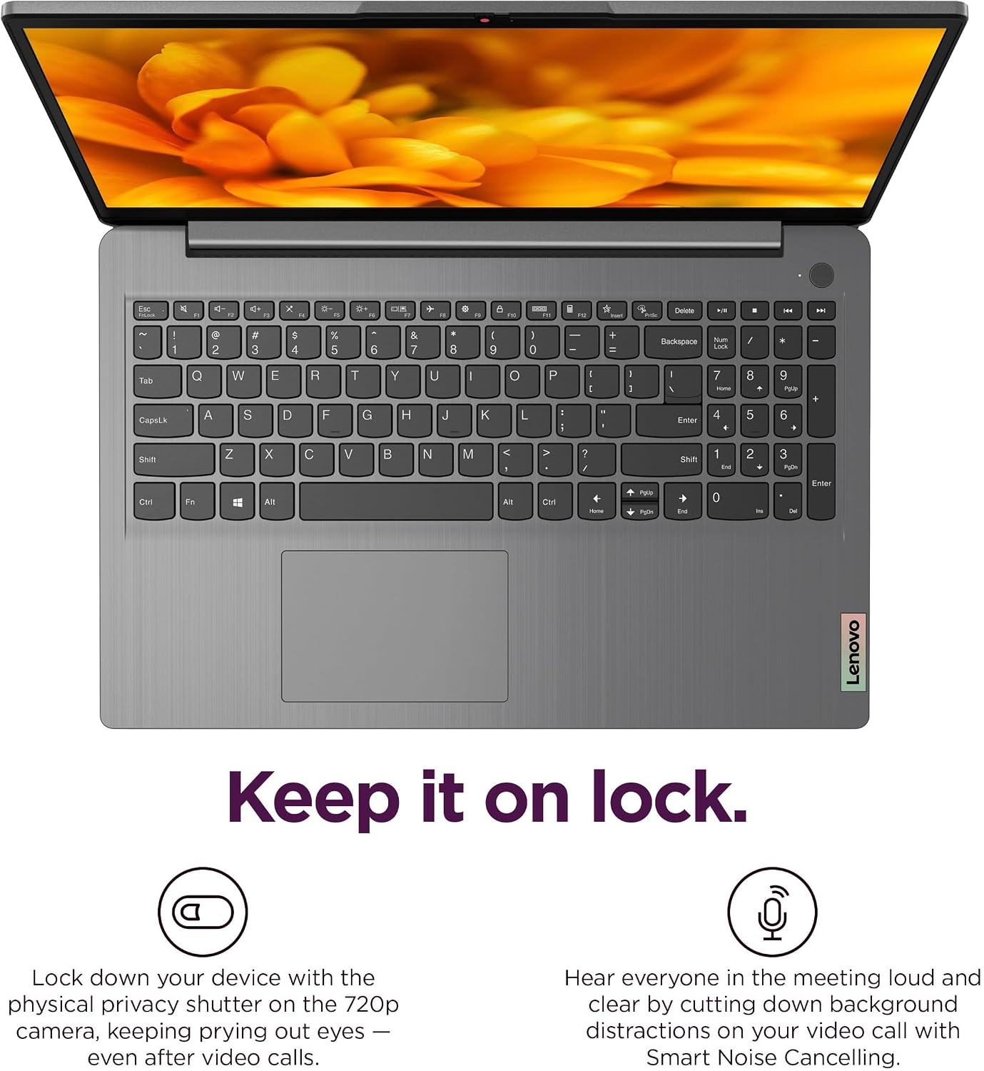 Lenovo IdeaPad 3 15.6' FHD Touchscreen Laptop (16GB RAM, 512GB SSD, Intel Core i3) for Home & College Student, Narrow Bezel, Webcam, 12-Hour Long Battery Life, NumPad, IST SD Card, Win 11 Home in S