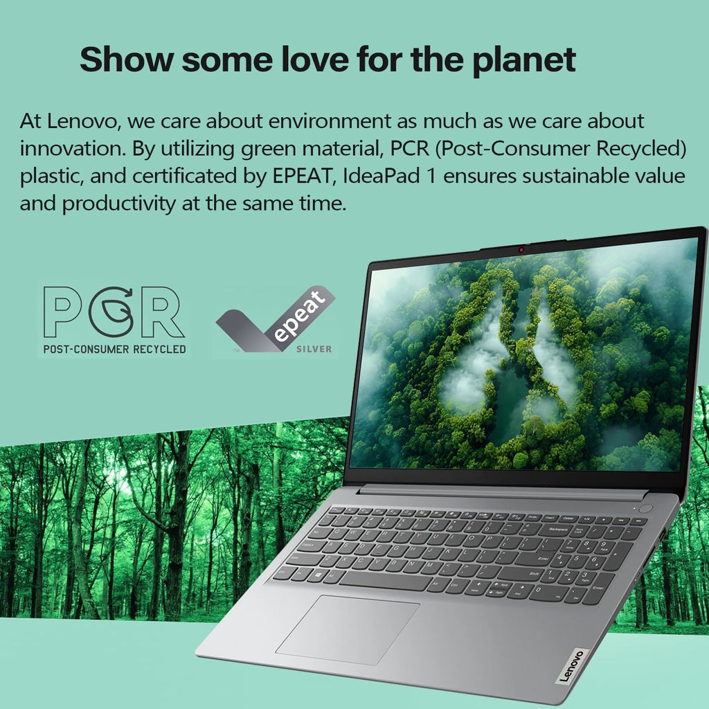 Lenovo IdeaPad Eco-Friendly Slim Laptop, 15.6' FHD Business and Student, Office 365 for The Web, Intel 10-Core i5-1335U(Beat Ryzen 7 7730U), 16GB RAM, 256GB SSD, Wi-Fi 6, Privacy Camera, Win11 Home