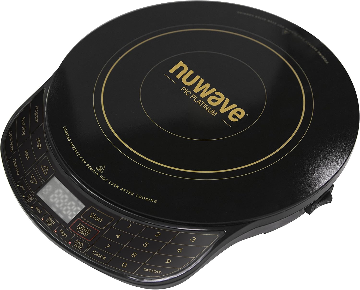 NuWave Platinum 30401 Precision Induction Cooktop, Black with Remote and Advanced Features for 2018