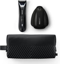 MANSCAPED® The Lawn Mower® 5.0 Ultra & The Face Buffer PRO - Men's Groin & Body Hair Trimmer & Electric Silicone Face Scrubber for Deep Cleaning & Exfoliating Your Skin, The Shed 2.0 Toiletry Bag