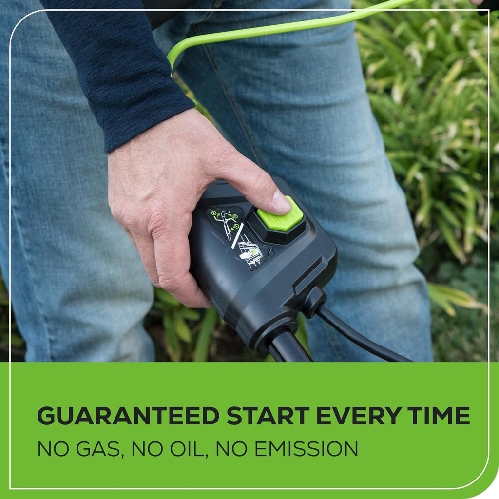 Greenworks 80V 21' Brushless Cordless (Push) Lawn Mower (75+ Compatible Tools), 4.0Ah Battery and 60 Minute Rapid Charger Included