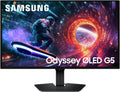 Samsung 27' Odyssey OLED G5 (G50SF) QHD & QD-OLED Gaming Monitor, 180Hz Refresh Rate, 0.03ms (GtG) Response Time, NVIDIA G-Sync Compatible, AMD FreeSync™, LS27FG500SNXZA